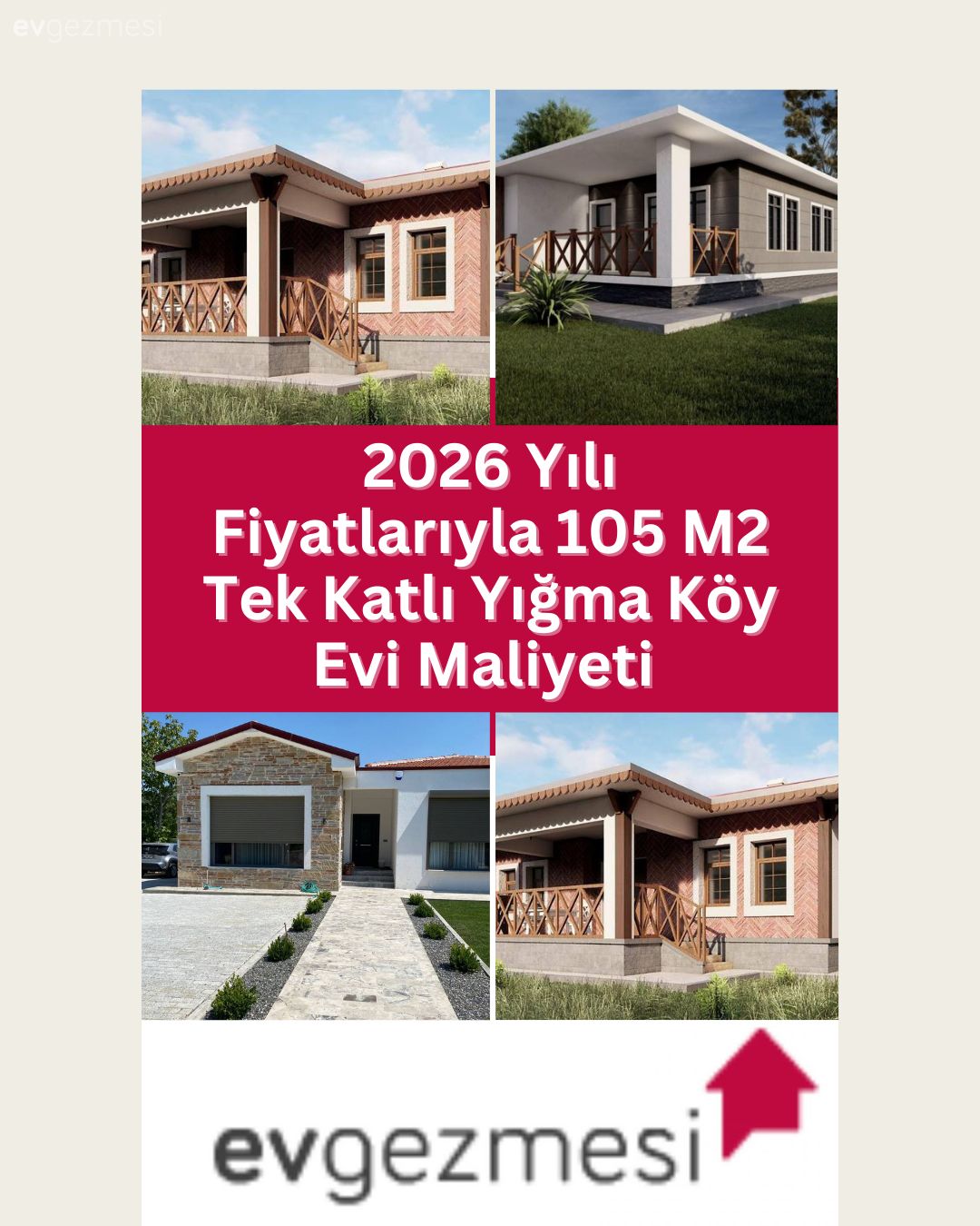 2026 Yılı Fiyatlarıyla 105 M2 Tek Katlı Yığma Köy Evi Maliyeti 