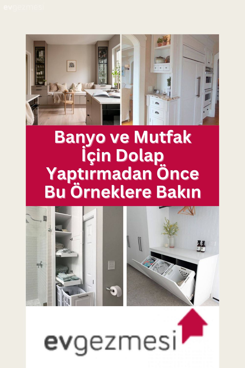 Banyo ve Mutfak İçin Dolap Yaptırmadan Önce  Bu Örneklere Bakın