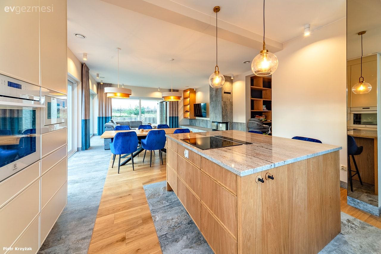 Müstakil Ev Yapacaklara 190 M2'lik Tek Katlı Modelin İçi ve Planı