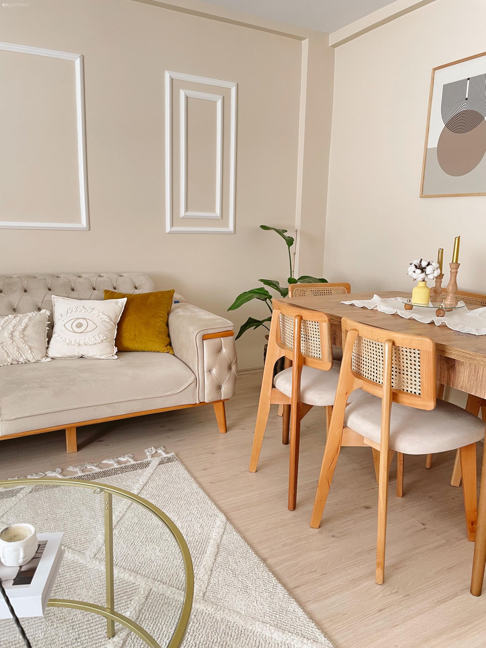 Bu Manisa Evinde Bohem Stil Sıcaklık Kaynağı!