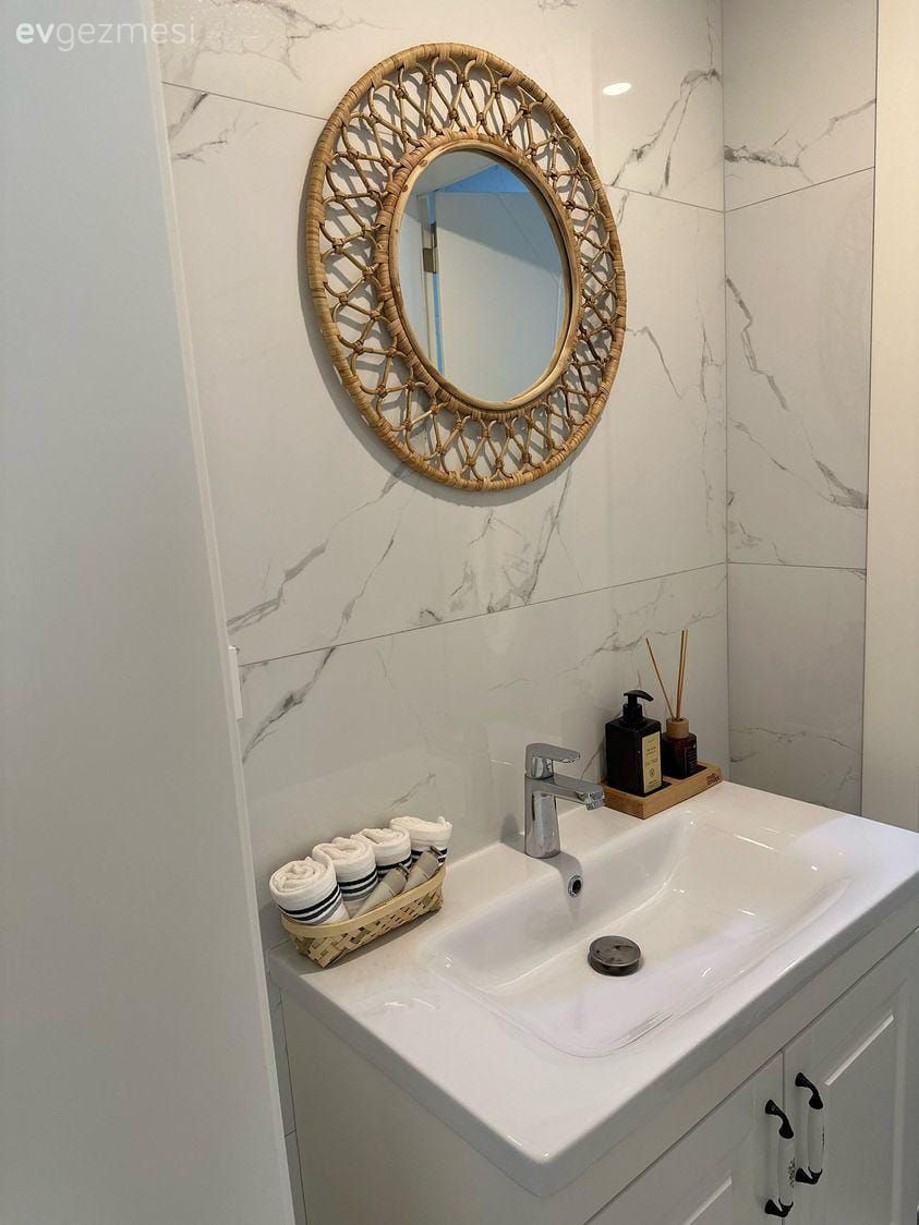 Banyo, Beyaz, Banyo aynası, Banyo dolabı, Banyo seramikleri