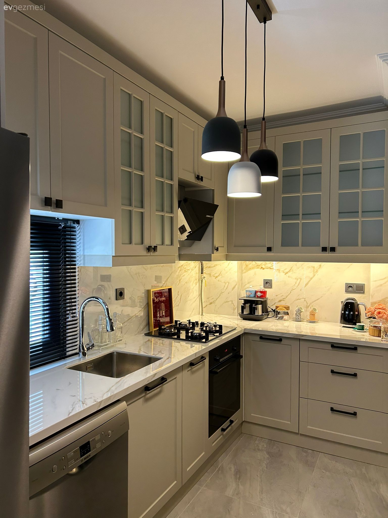 Bu Tekirdağ Mutfağı Yeni Kurulan Bir Yuvanın Tamamlanmış İlk Odası!