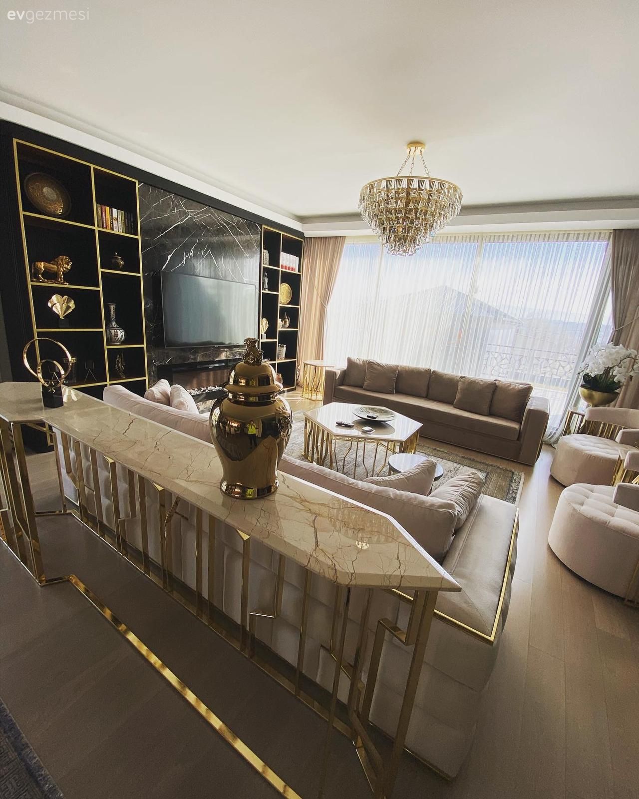 Lüks Detaylar Bu Ankara Evine Göz Alıcı Bir Hava Katmış