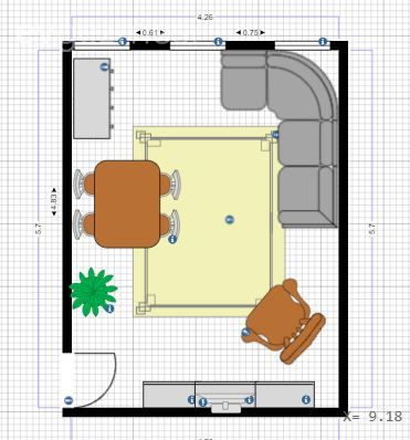 25 Metrekare Dikdörtgen Salonda Eşyalar Nasıl Yerleştirilir?