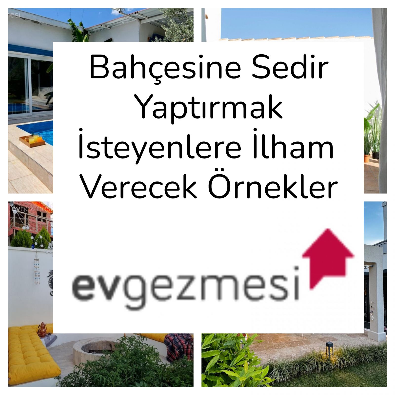 Bahçesine Sedir Yaptırmak İsteyenlere İlham Verecek Örnekler