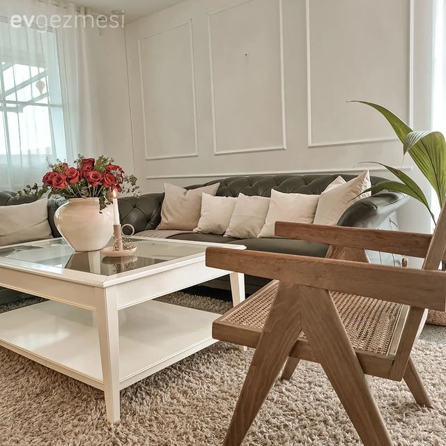 İskandinav Ruhlu Bu Evde Doğal Materyaller Tüm Alanı Sarmış