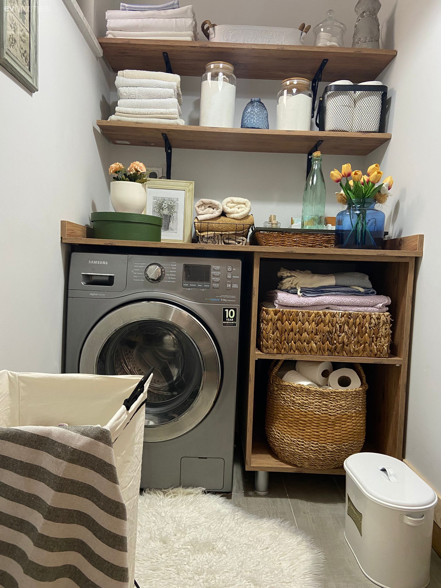 Çamaşır odası, Hasır sepet