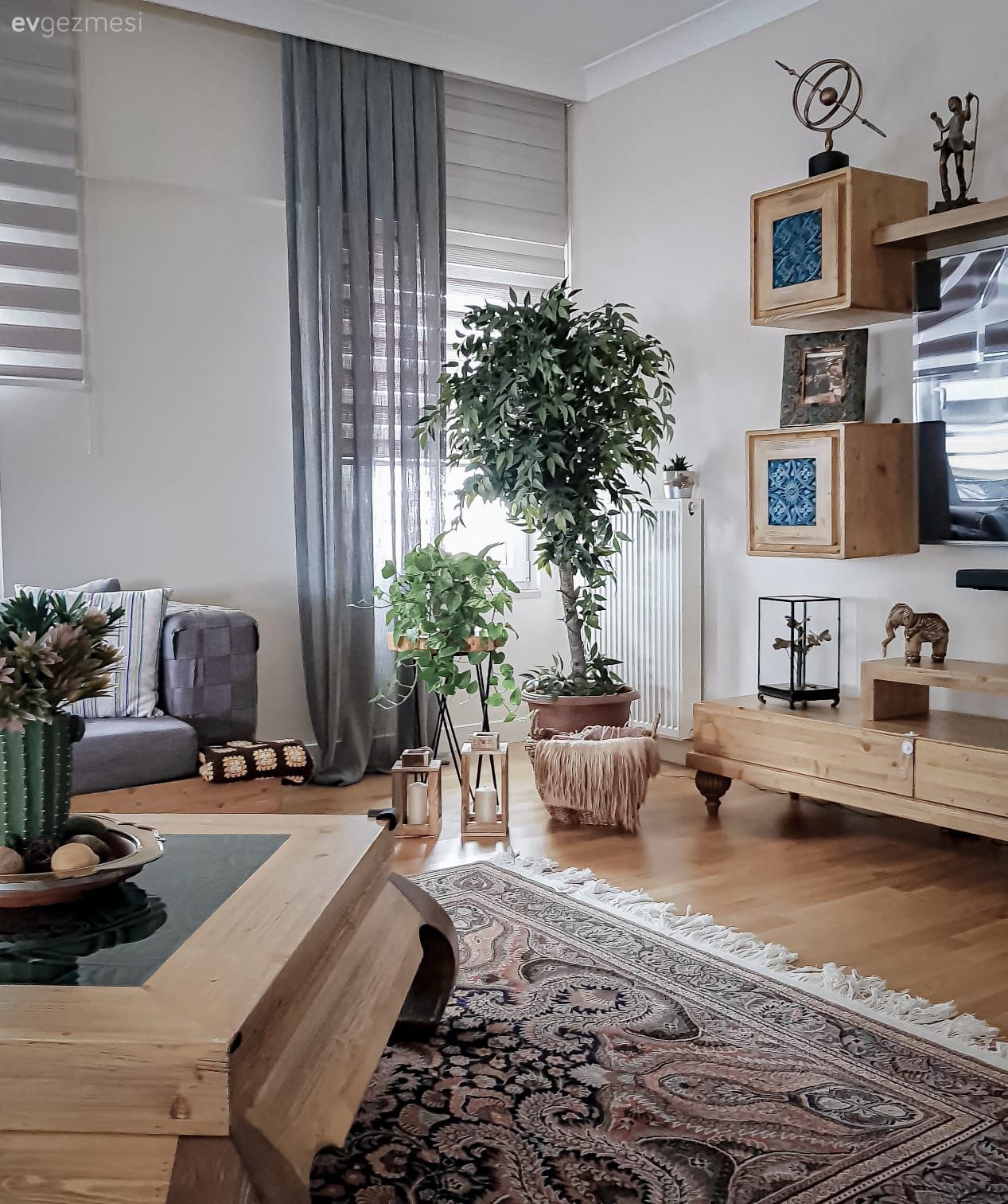 Bu Ankara Evinde Eski ve Yeni Harmanı Tam Kararında Olmuş