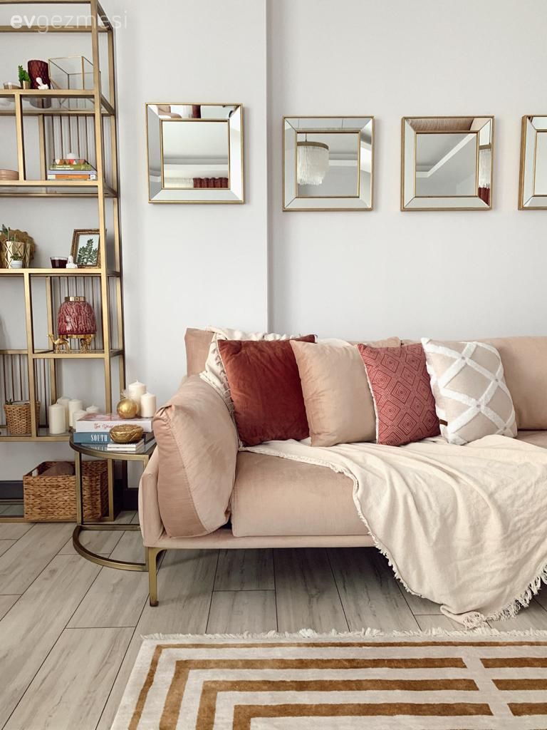 Bu Samsun Evininde Gold Yansımalar Alanın İmzası Tadında