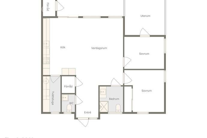 95 M2'lik Bu Ev Kalabalık Olmayan Bir Aile İçin Her Şeyi Sunuyor