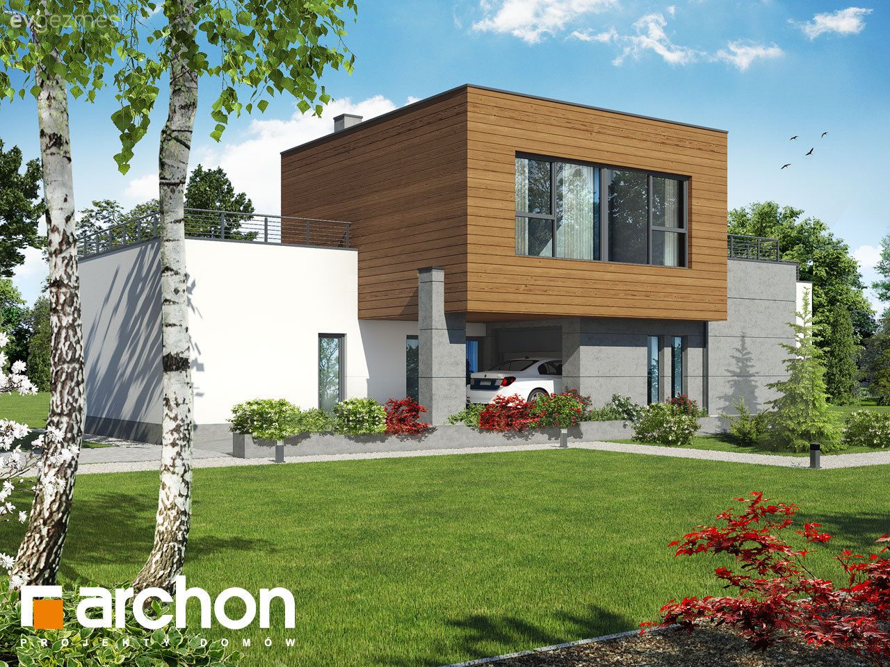 Müstakil Ev Yapacaklar İçin Teraslı Müstakil Ev Planları