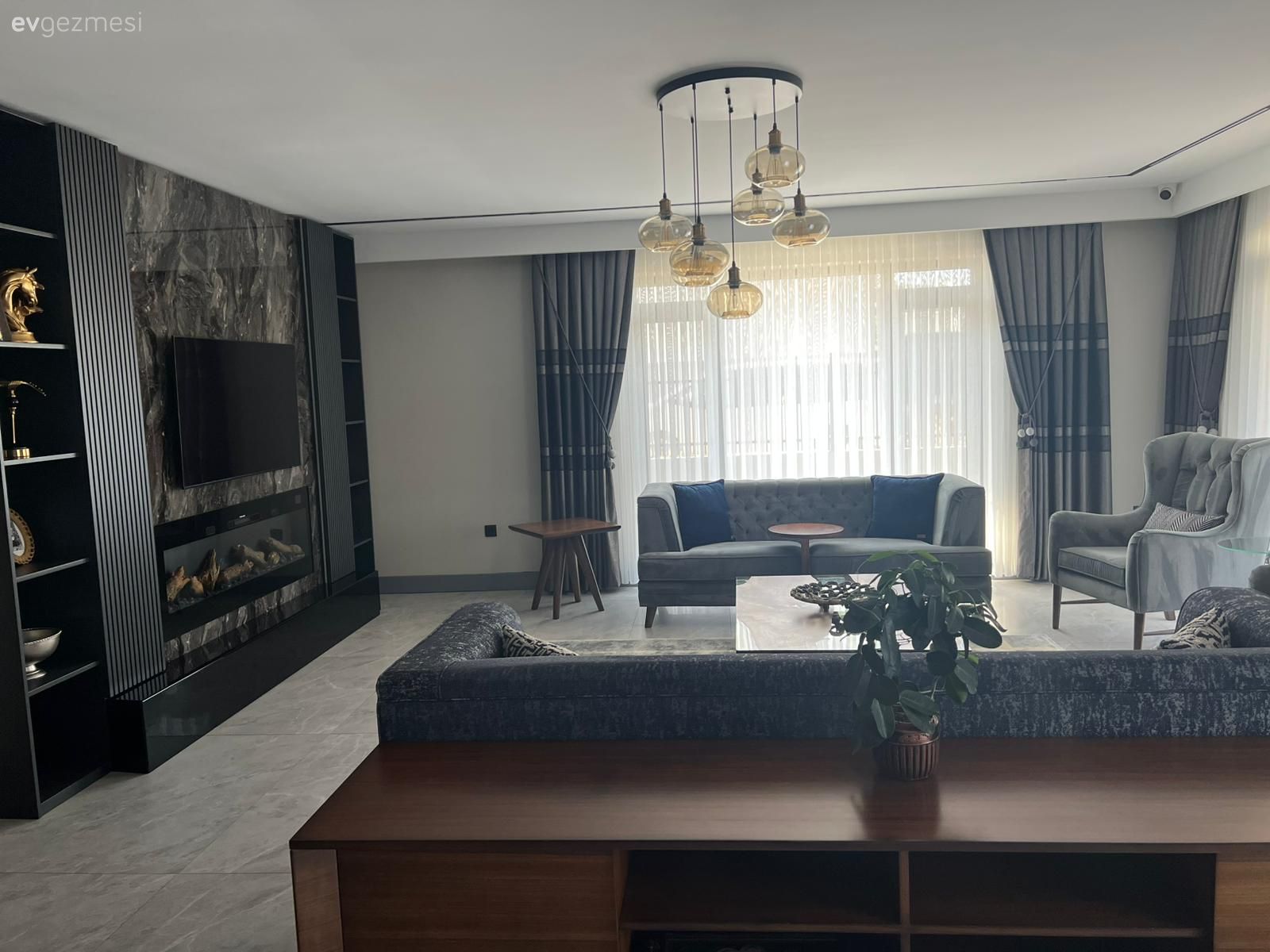 Bu Ankara Evinde Modern Tarzın Yorumu Farklı Detaylarla Yapılmış