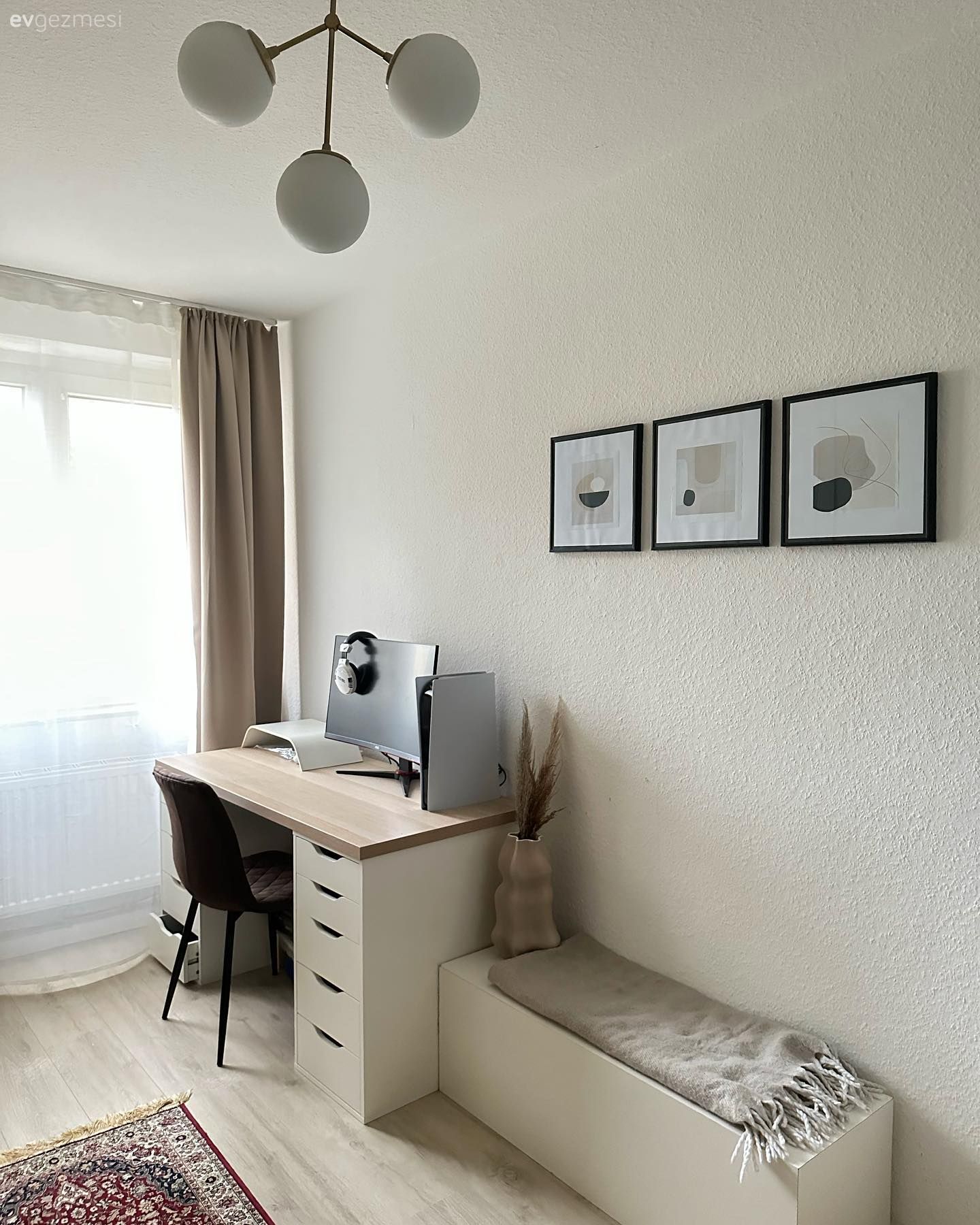 Ev Sıcaklığını Yansıtmak İsteyen Bu Dekor Donuk Görüntüye Karşı!