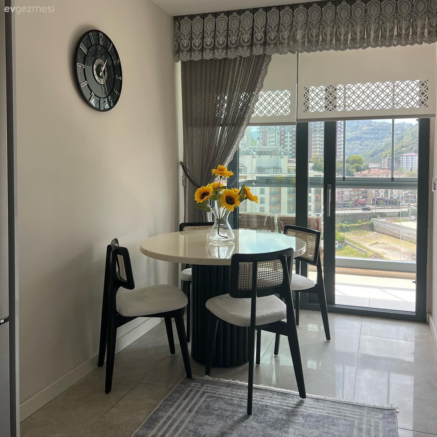 Evinize Taze Bir Soluk Katacak Mutfak Tül Perde Modelleri!