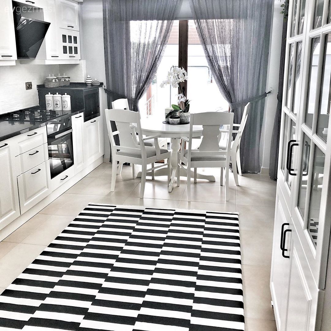 Evinize Taze Bir Soluk Katacak Mutfak Tül Perde Modelleri!