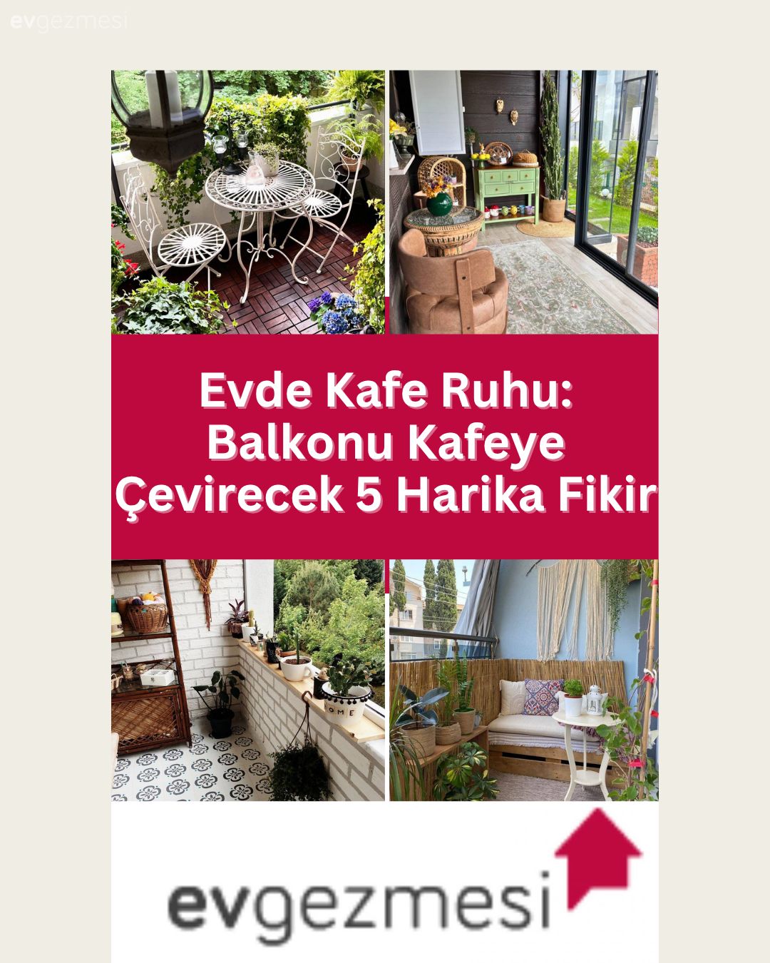 Evde Kafe Ruhu: Balkonu Kafeye Çevirecek 5 Harika Fikir