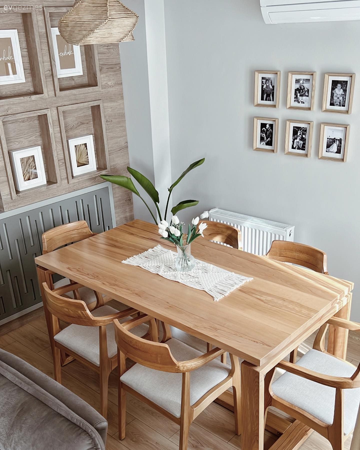 Bu Antalya Evine Sıcaklığı Getiren Modern ve Rustik Harmanı Olmuş!