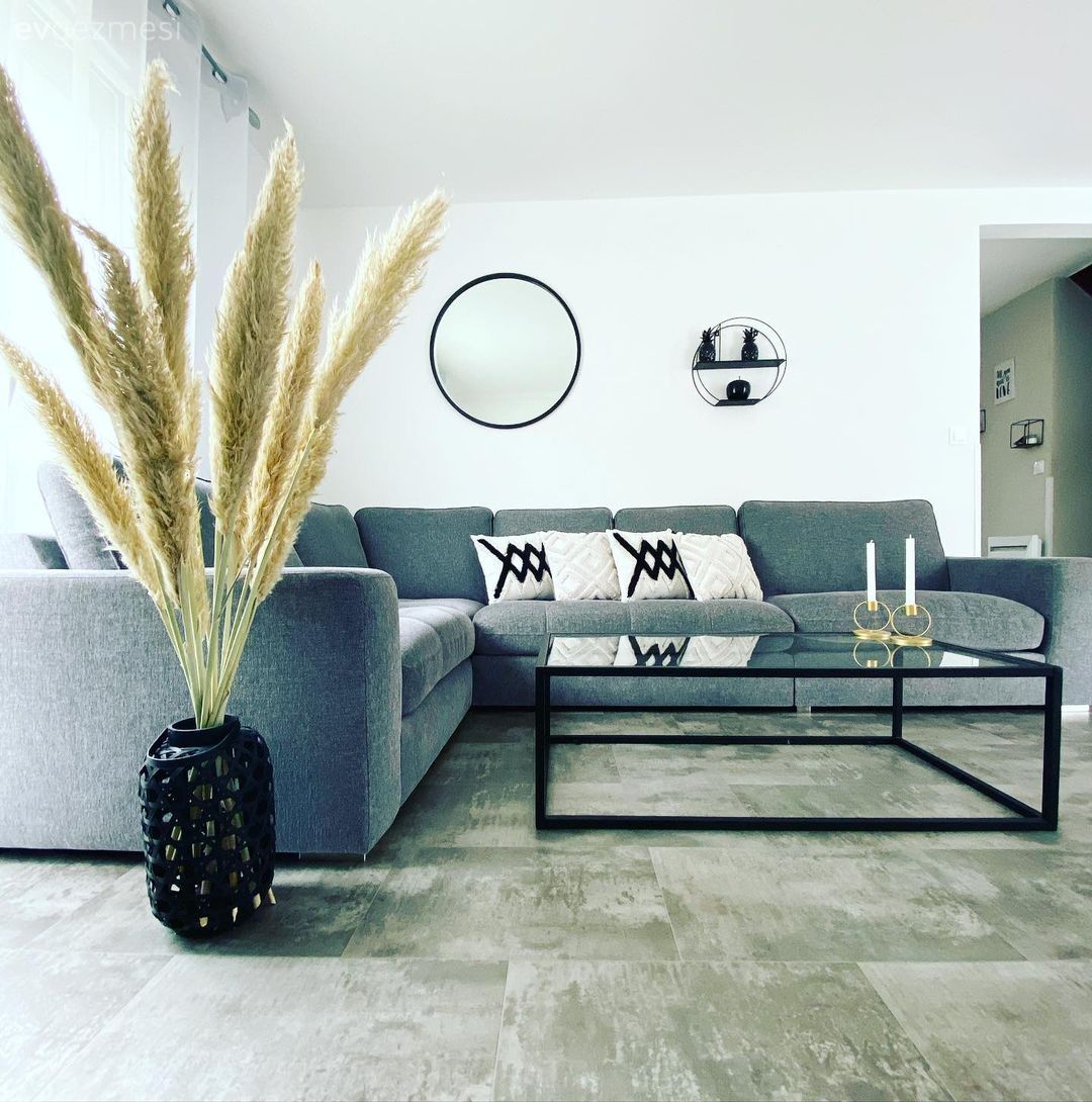 Bu Modern Dekorun En Sevdikleri Siyah, Beyaz ve Gri!