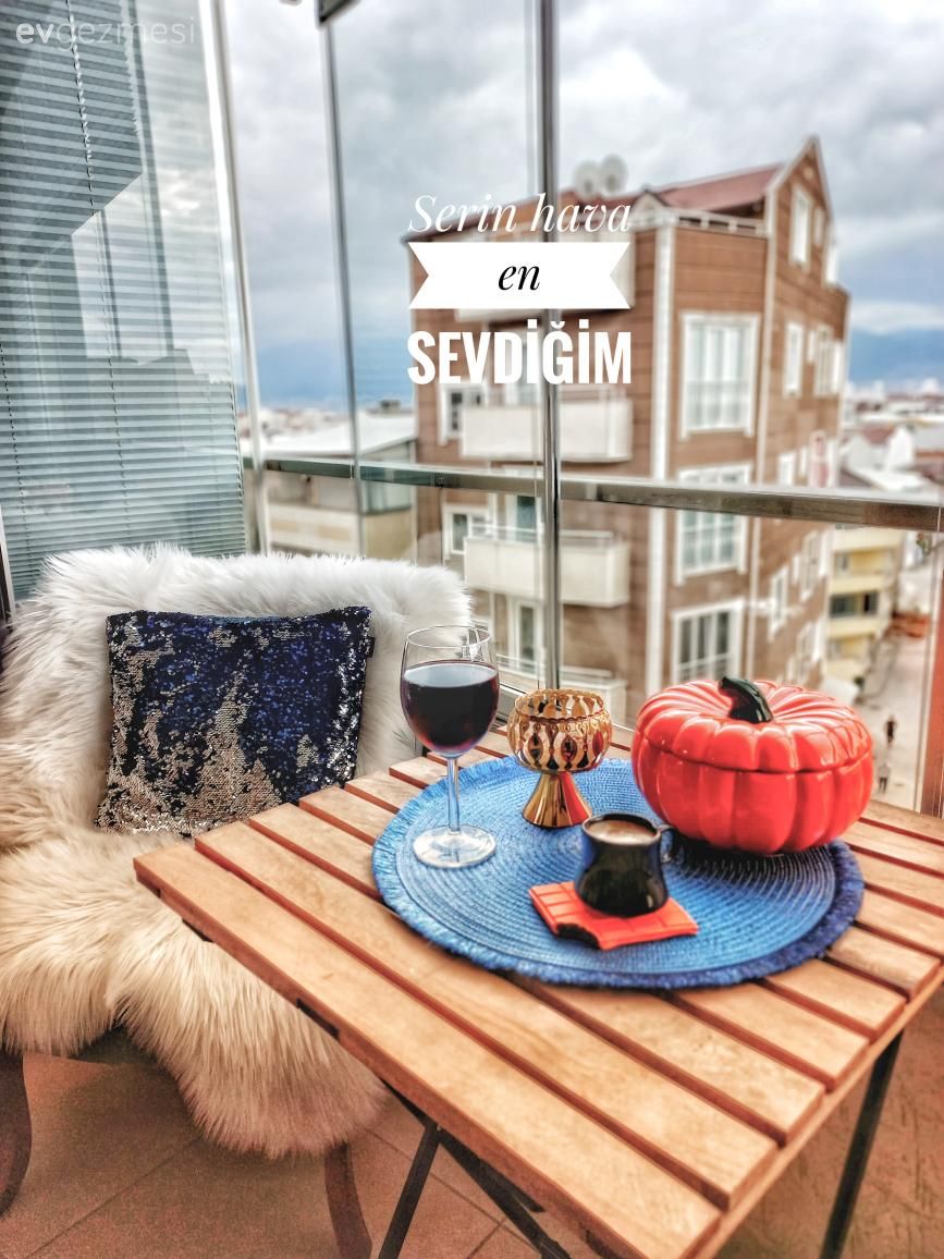 Balkon, Ahşap Mobilya, Sandalye, Balkon masası, Kapalı balkon, Jaluzi