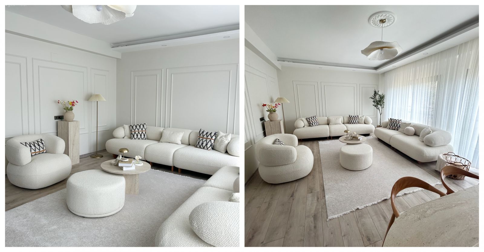 Bu Ferah Evde Çocuk Sayısı Beyaz Sevgisine Engel Olmamış