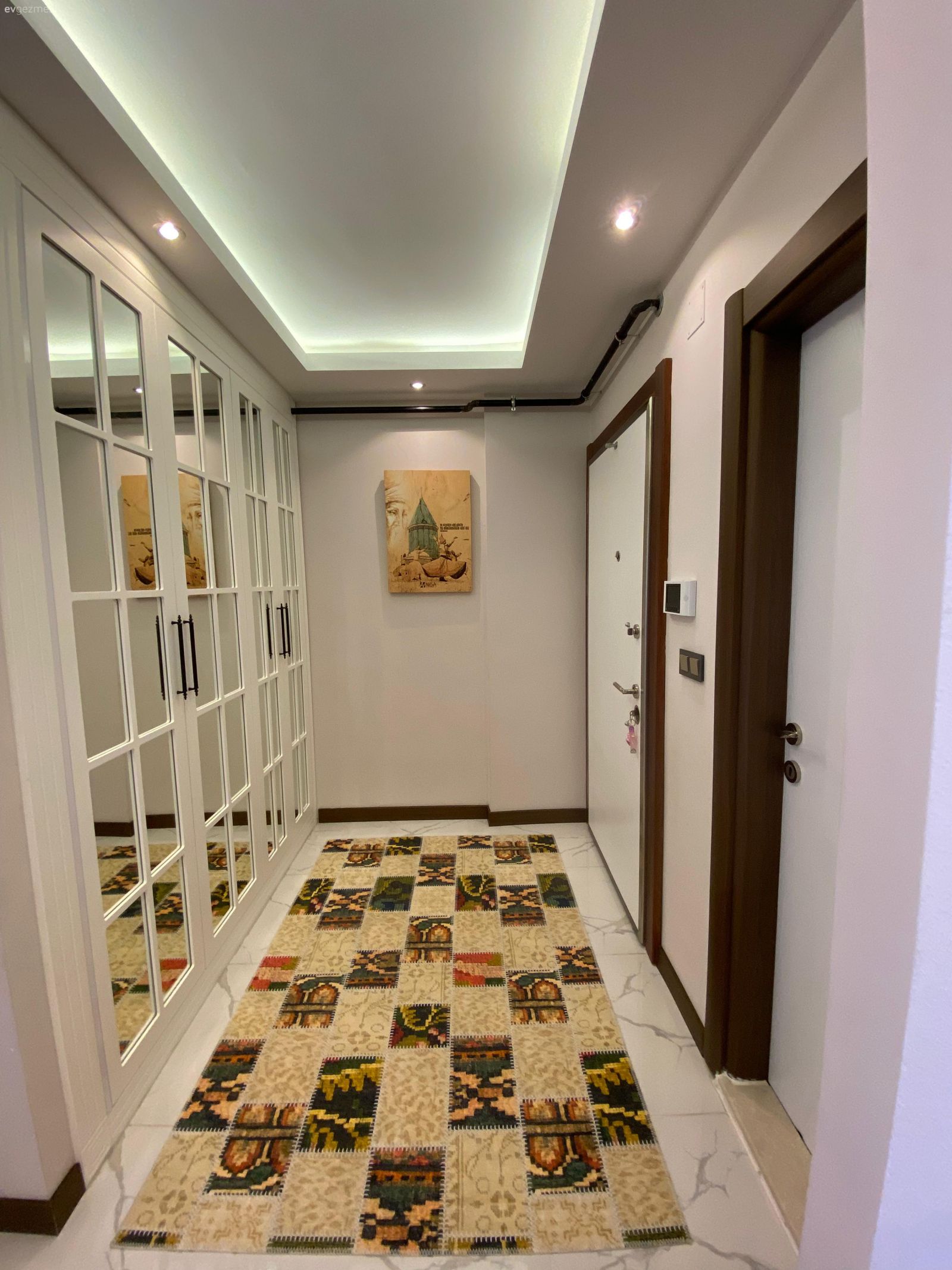 Antre, Beyaz, Vestiyer, Spot aydınlatma, Aydınlatma, Led aydınlatma