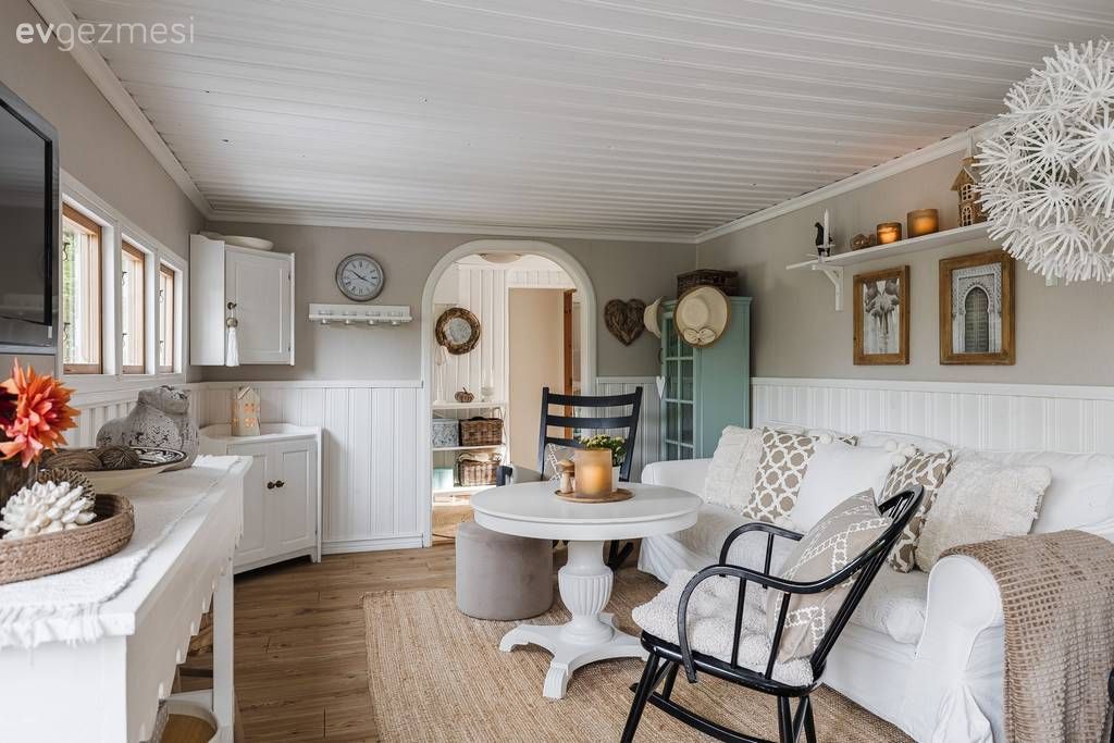 Prefabrik Ev Modelleri: 57 M2'lik U- Tipi Prefabrik Evin İçi ve Planı