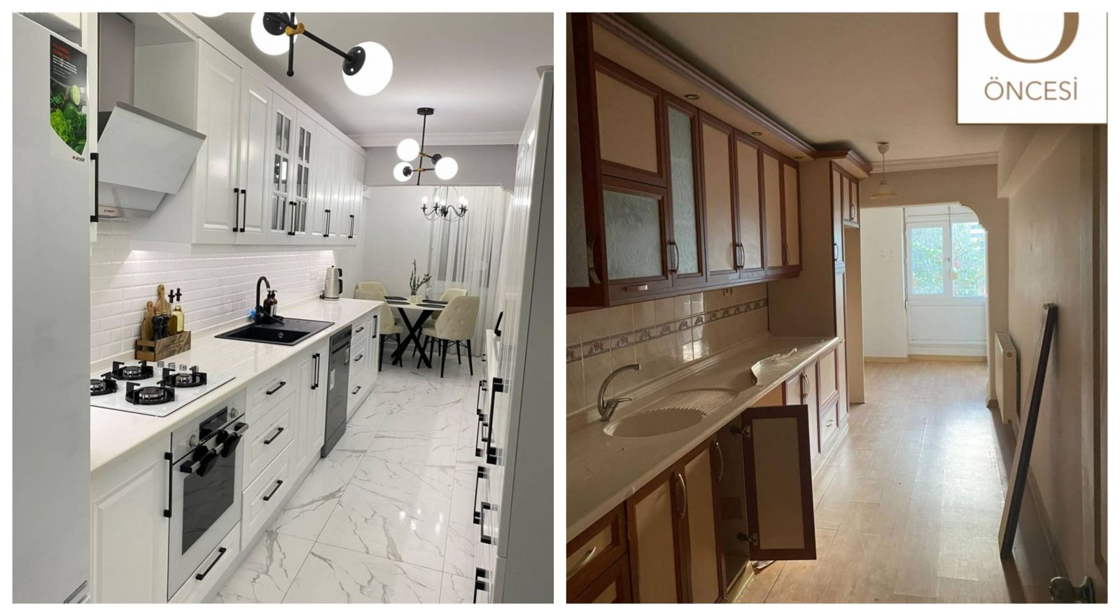 Öncesi&Sonrası: Beyaz Olur Da Ferahlık Olmaz Mı?