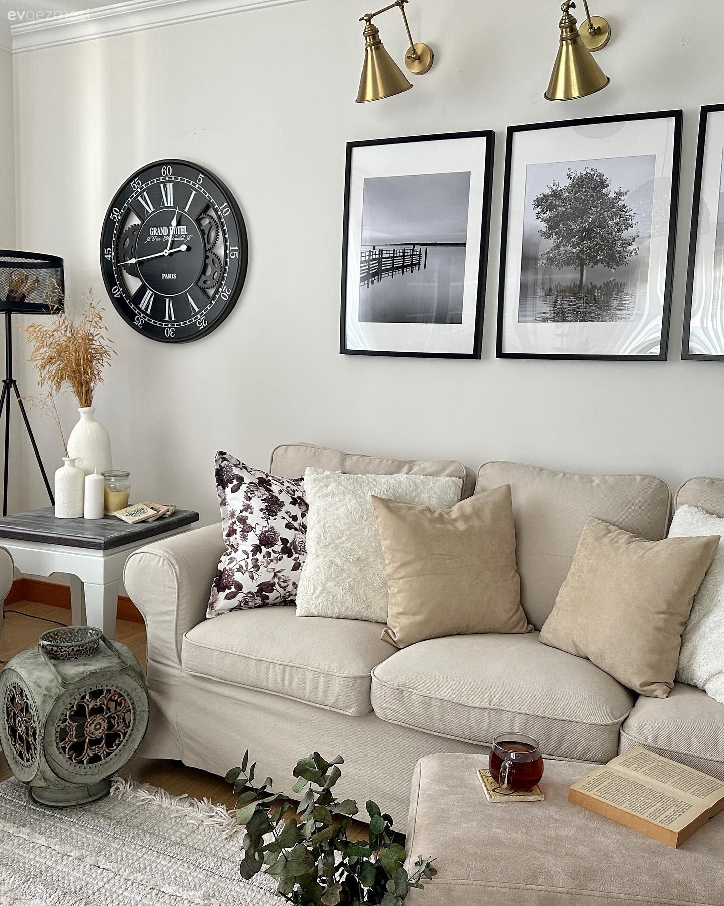 Ev Gezmesi: Country Ruhu Hissettiren Romantik Bir İstanbul Evi!