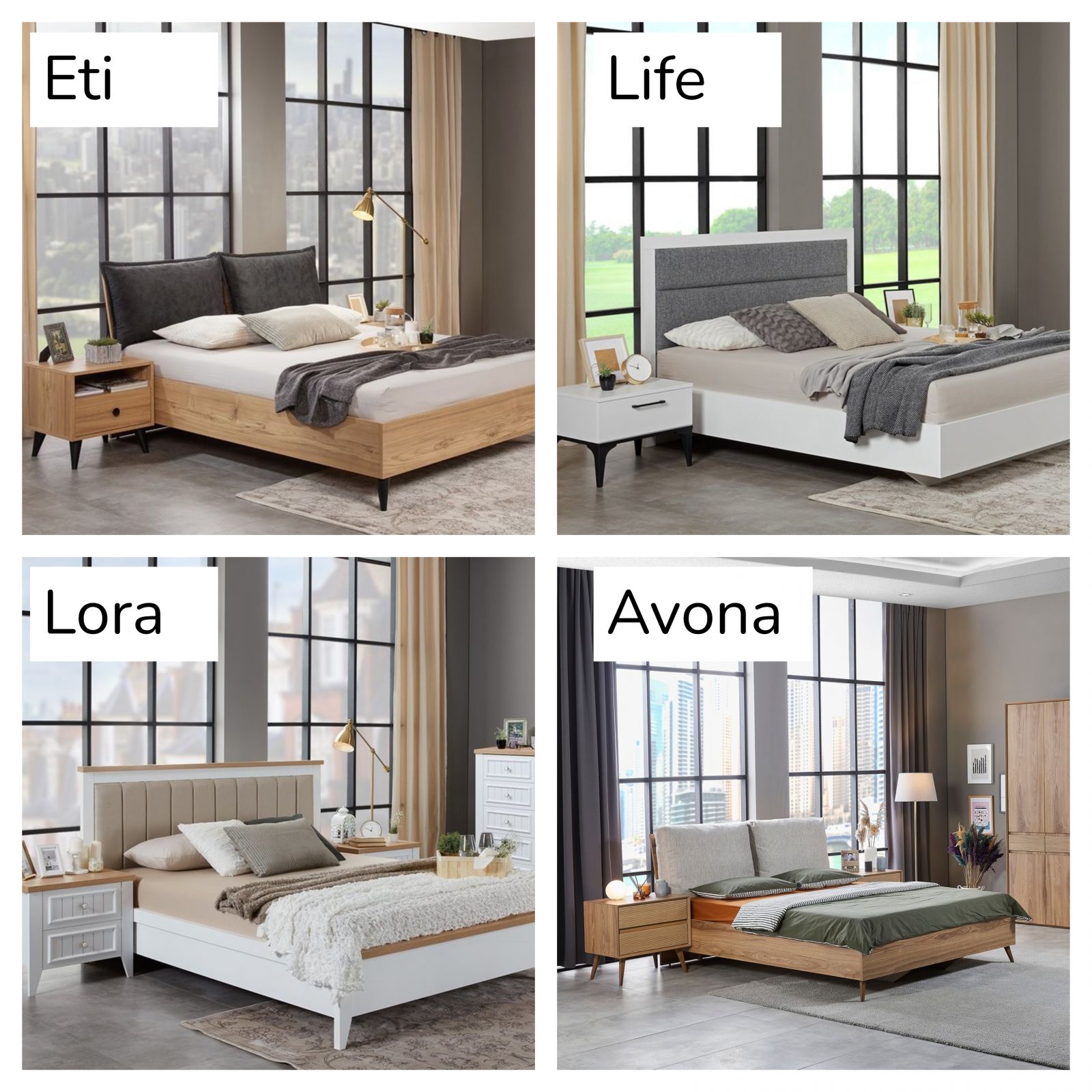 Yatak Odası Takımı Alacaklar İçin Farklı Markalardan Modeller