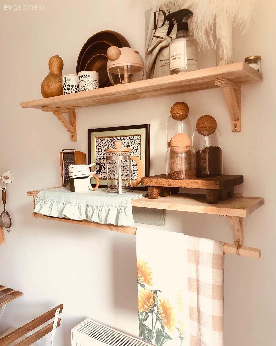 Mutfak rafı, Mutfak, Dekoratif Objeler, Mutfak aksesuarları