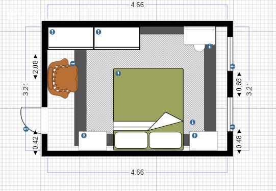 15 Metrekare Yatak Odasında Eşyalar Nasıl Yerleştirilir?