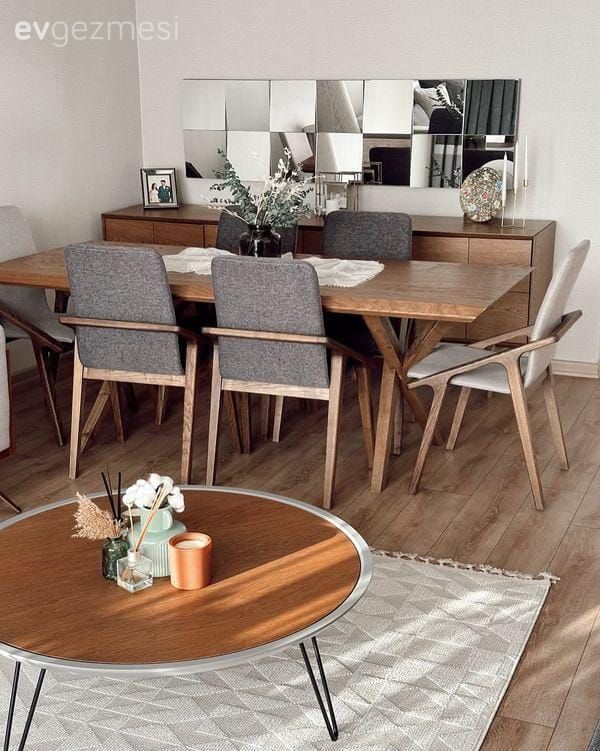 Ankara'daki Bu Evin Baskın Notaları Acı Kahve Ahşaplar!