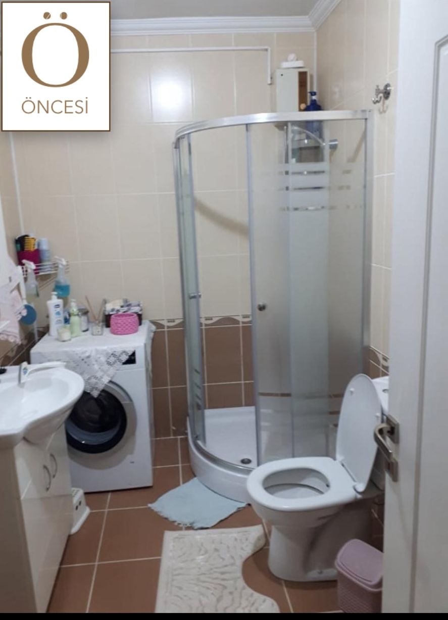Öncesi&Sonrası: Yeni Halinden Çok Memnun Modern Bir Banyo