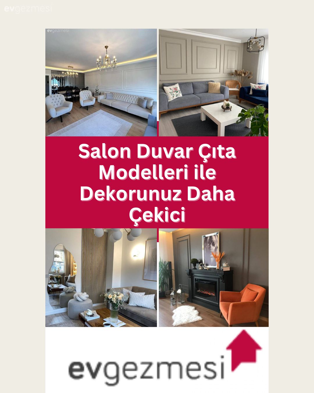 Salon Duvar Çıta Modelleri ile Dekorunuz Daha Çekici