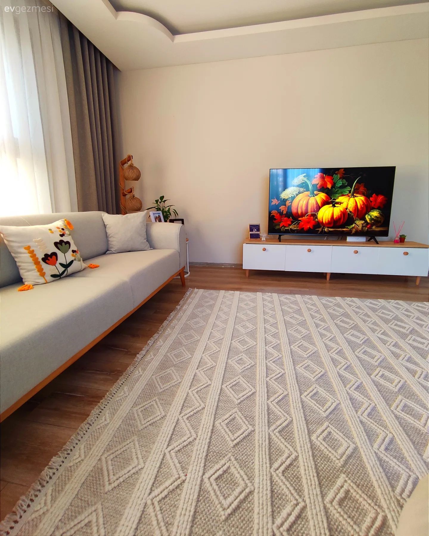 Ev Gezmesi: Modern ve İskandinav Ruhuyla Kuşanmış Bir Salon!