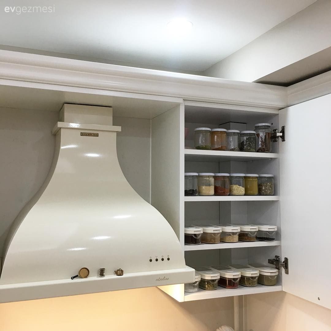 Beyaz mutfak, Davlumbaz, Mutfak organizasyonu