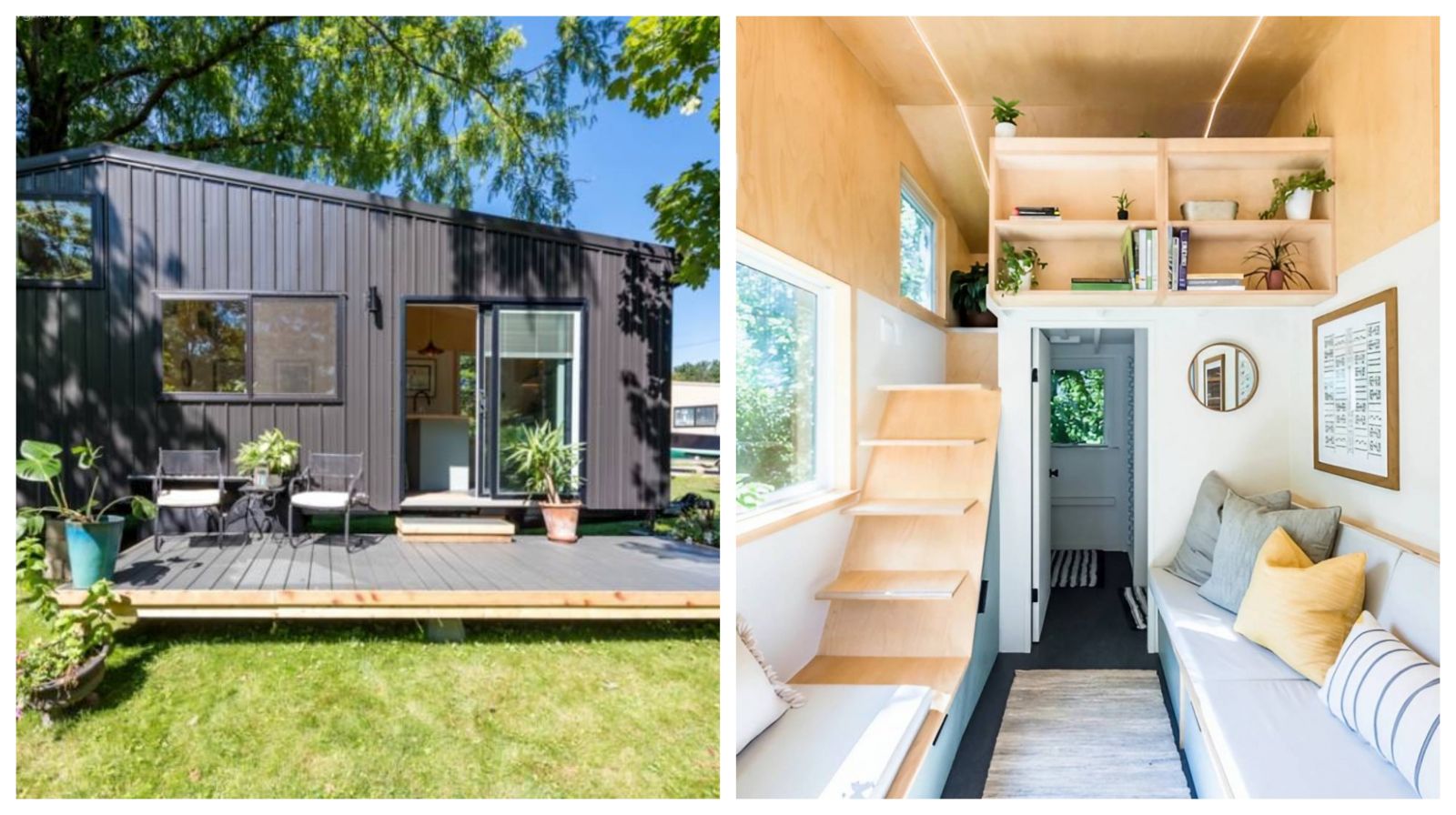 Küçük Ev Modelleri: 24 M2 Bu Tiny House İçinde Yok Yok