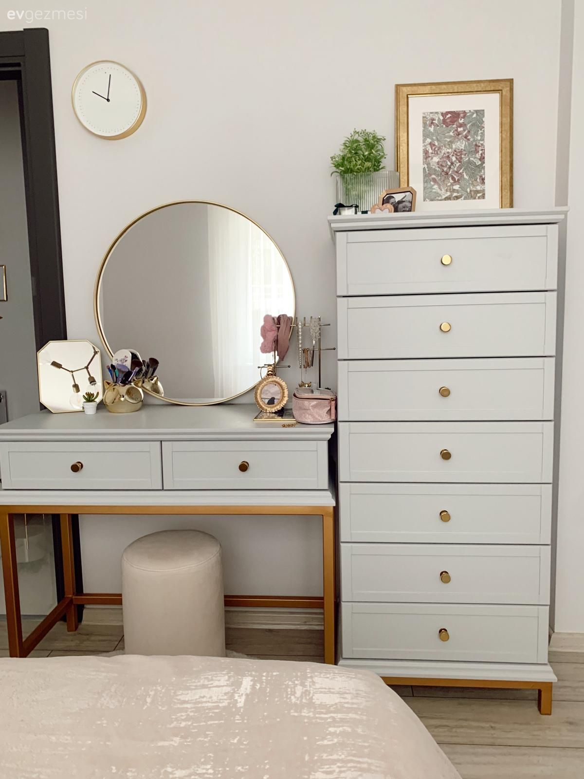 Bu Samsun Evininde Gold Yansımalar Alanın İmzası Tadında