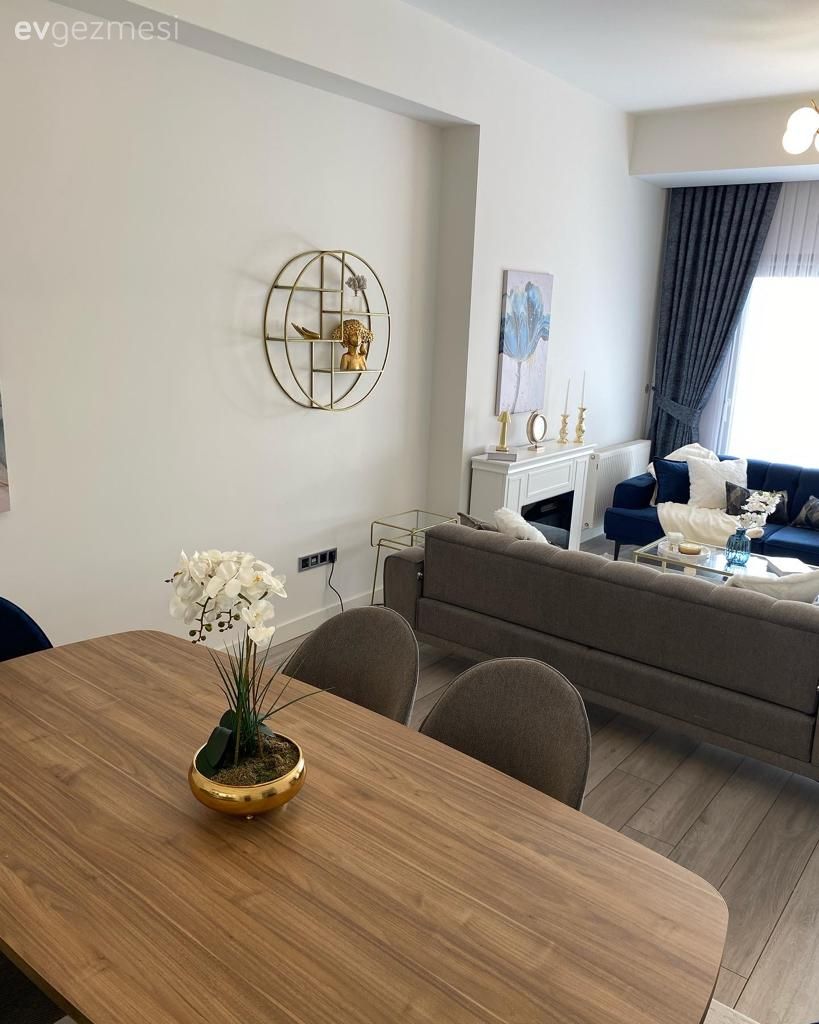 Bu İstanbul Evinde Modern Stilin Sevdiği Renkler Bir Arada!