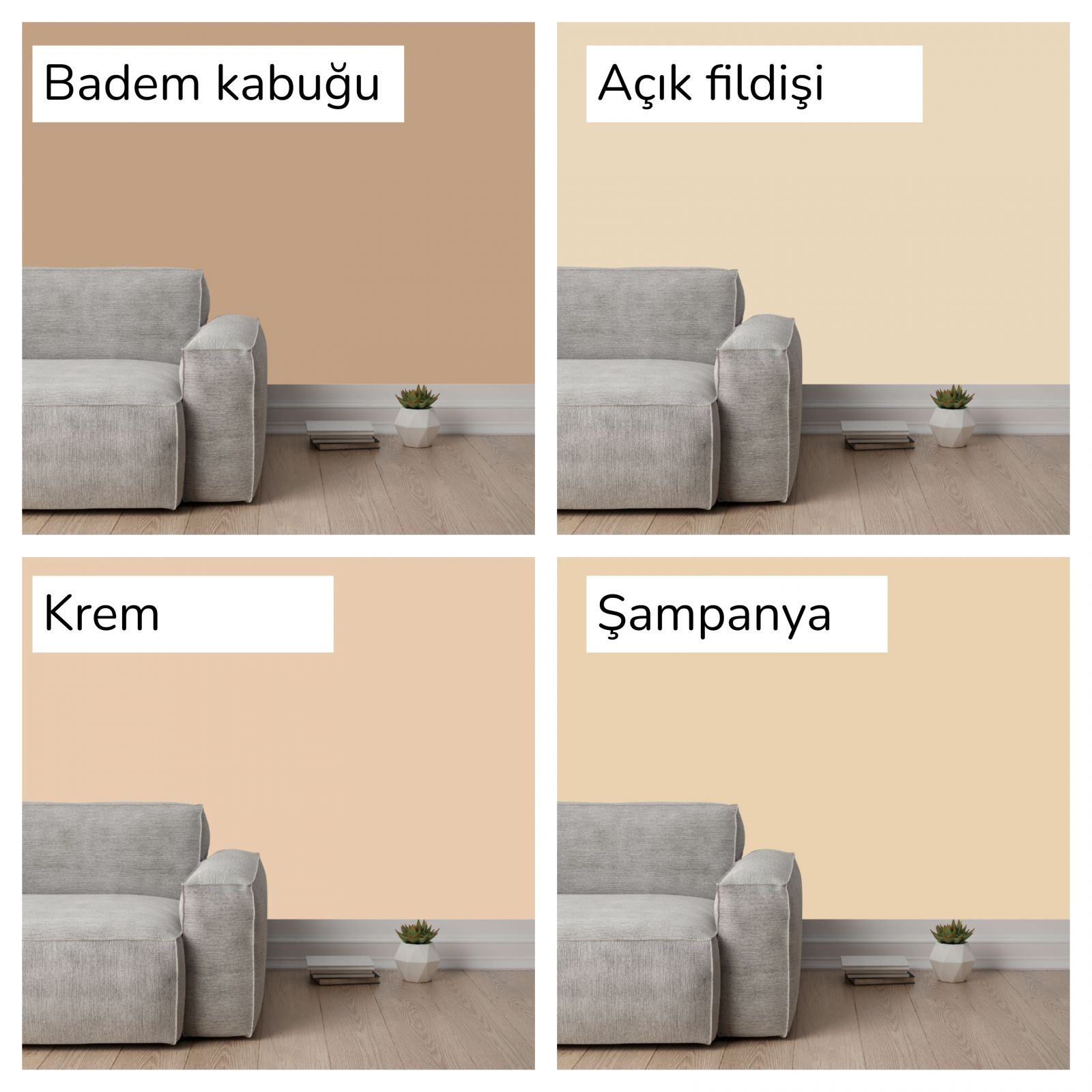 Boya Markalarının Kartelalarından Turuncu Duvar Boyası Tonları!