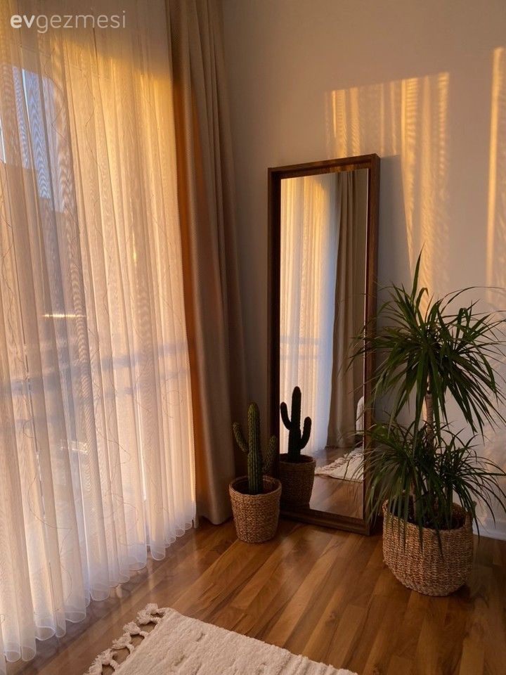 Beyaz, Tül perde, Perde, Fon perde, Saksı, Ev bitkisi, Boy aynası, Ayna