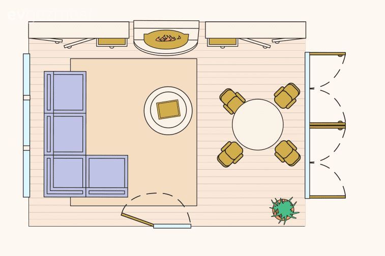 Kendi Tasarımcınız Olun: Salona Eşya Yerleştirmenin 10 Yolu