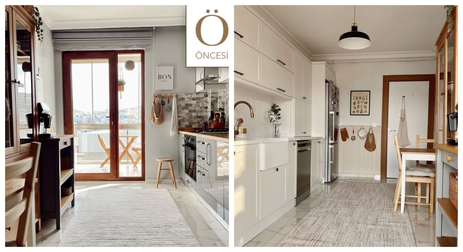 Öncesi&Sonrası: Bu Mutfağın Değişim Yönü Ferahlığa Doğru Olmuş!