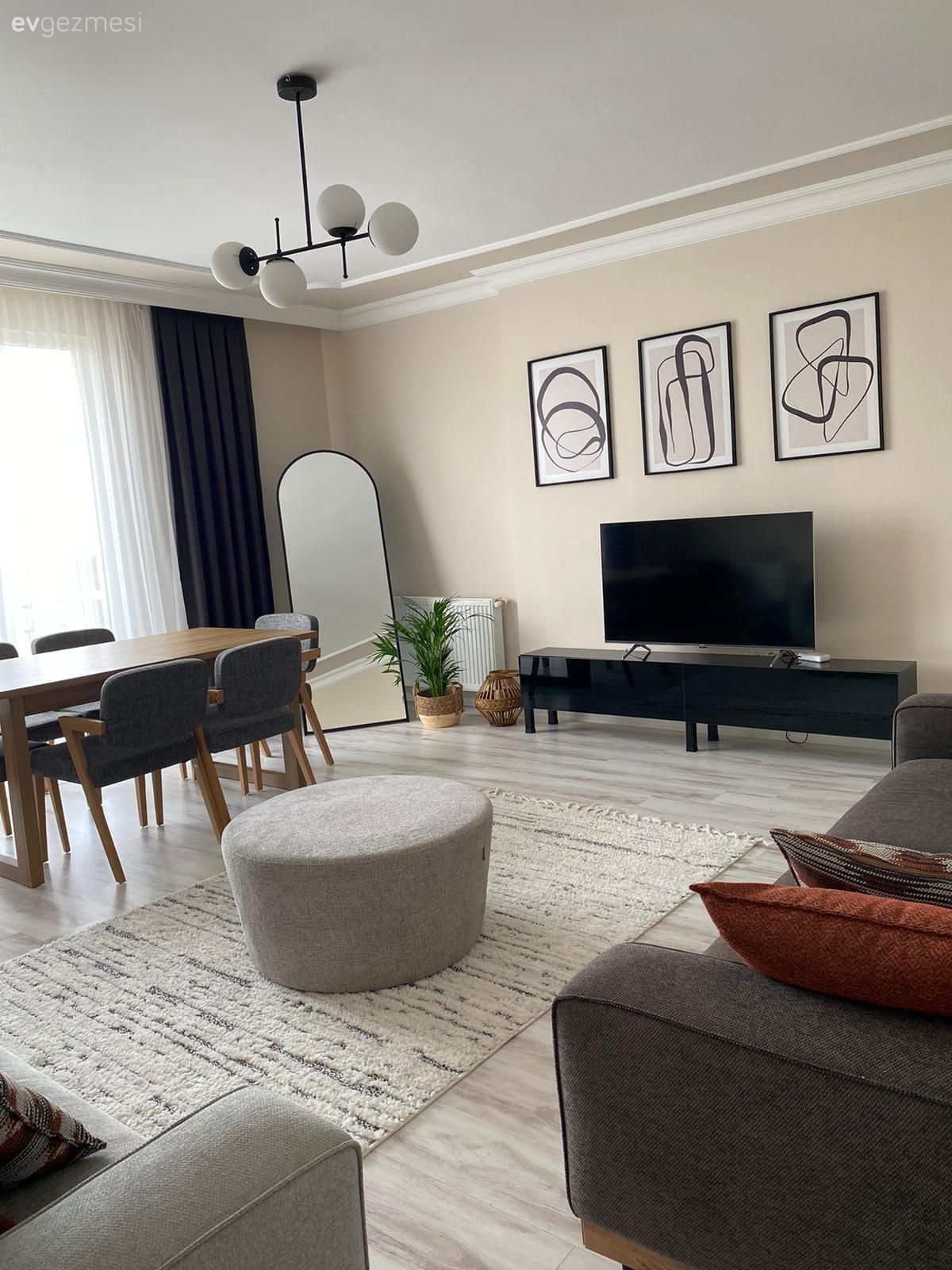 Grinin Tonlarını Kucaklayan Bu Trabzon Dekorunda Abartıya Yer Yok!