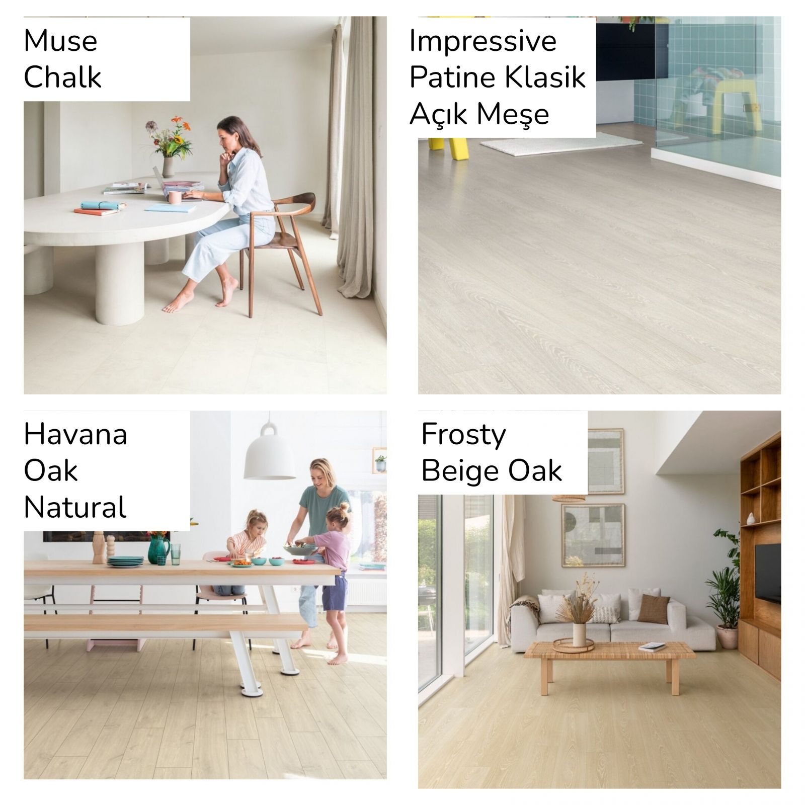 Küçük Alanlara Çok Yakışan Parke Renkleri