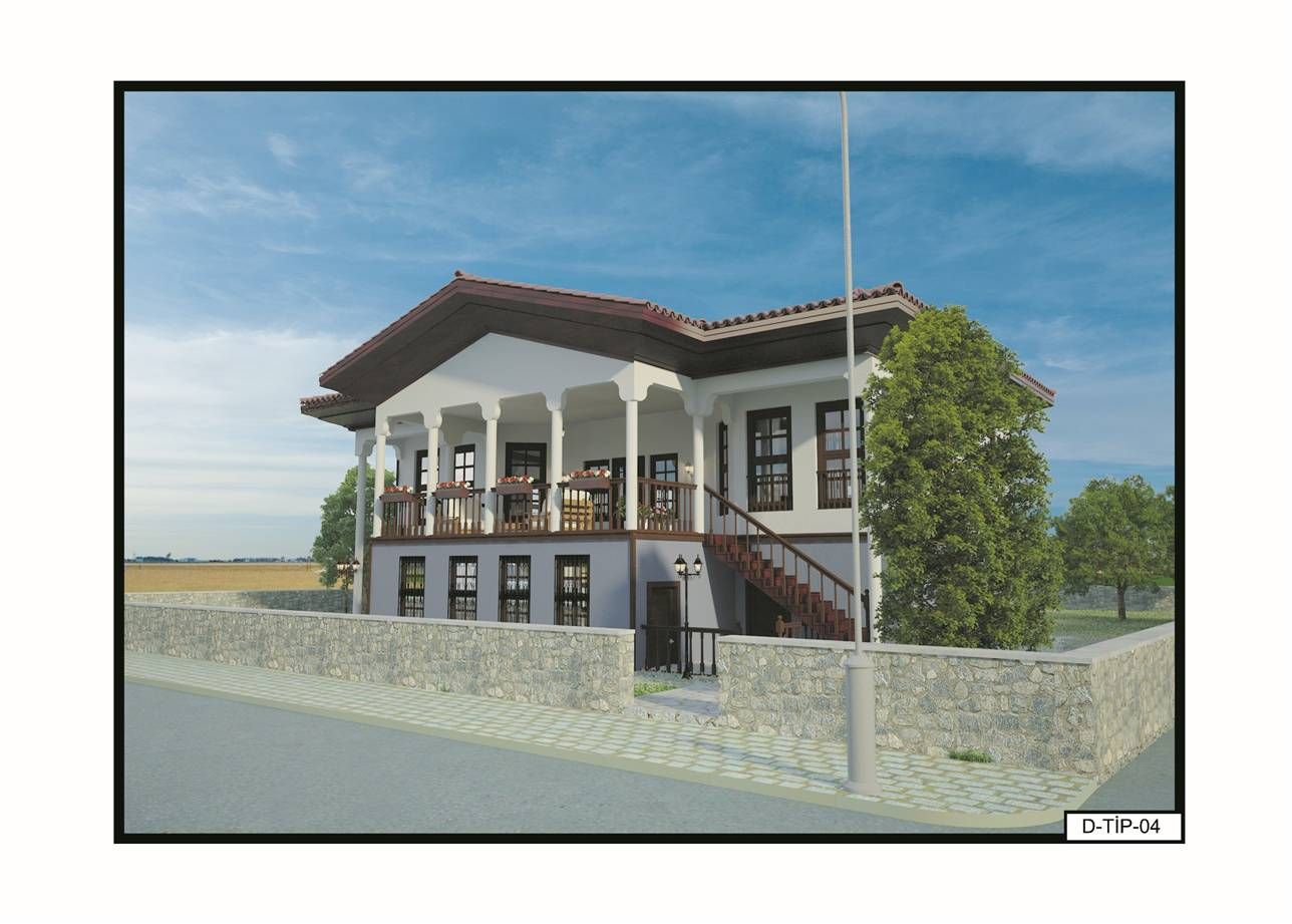 Köy Evi Yapacaklar İçin Bakanlık Onaylı İki Katlı Köy Evi Projeleri!