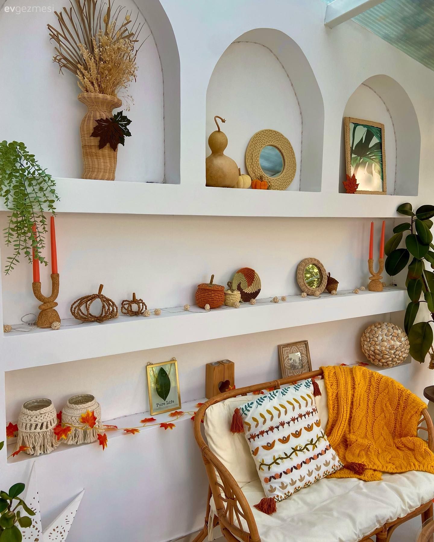 Bu Kış Bahçesi Sonbaharın Tadını Çıkarmak İçin Hazır Halde!