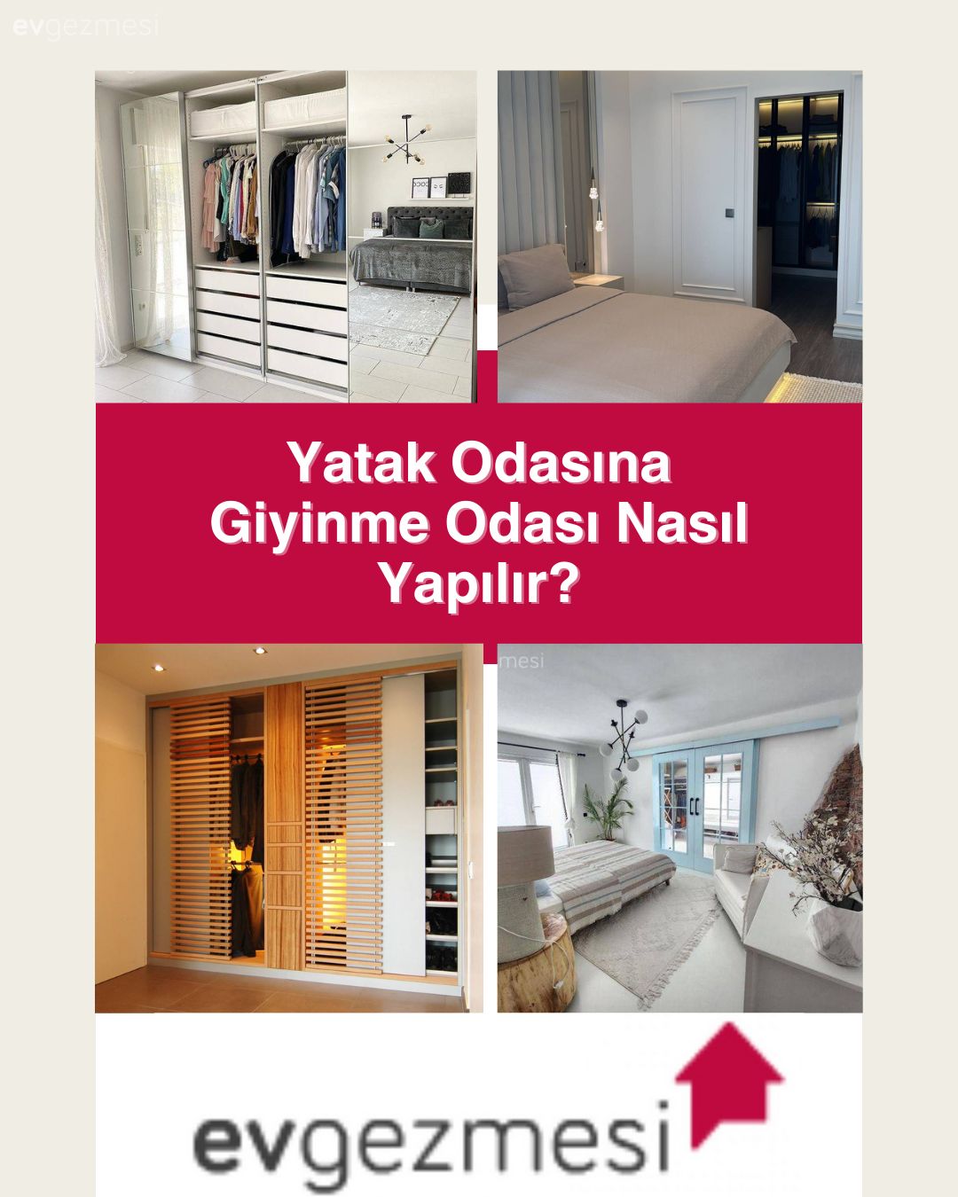 Yatak Odasına Giyinme Odası Nasıl Yapılır?