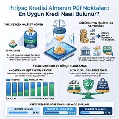 İhtiyaç Kredisi Almanın Püf Noktaları: En Uygun Kredi Nasıl Bulunur?