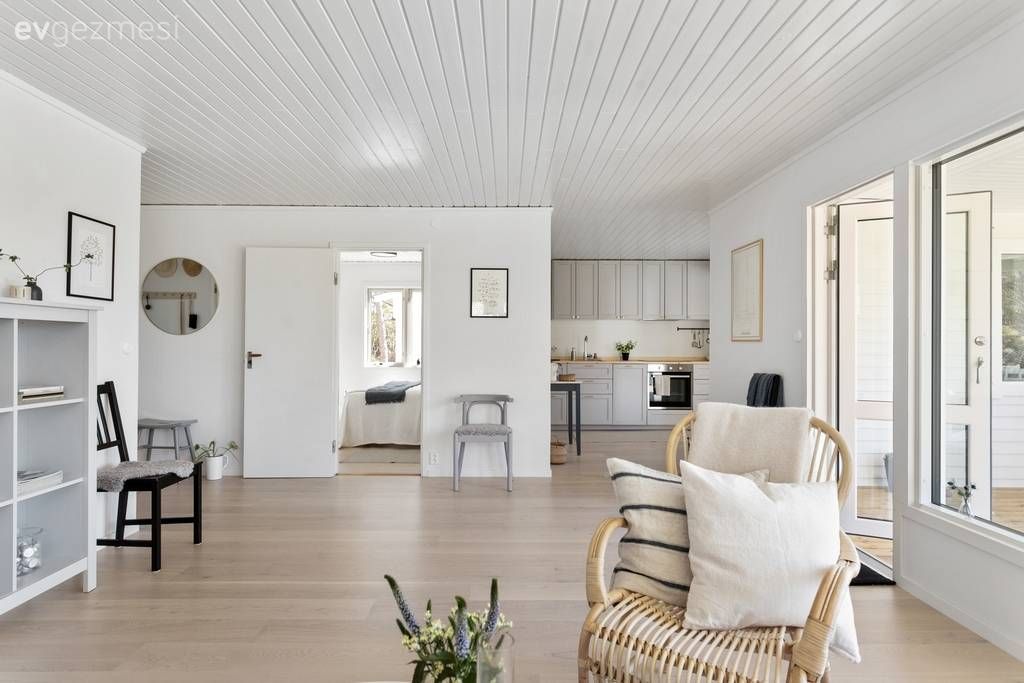 Köy Evi Yapmayı Düşünenlere İlham Olacak 74 M2'lik 3+1 Ev